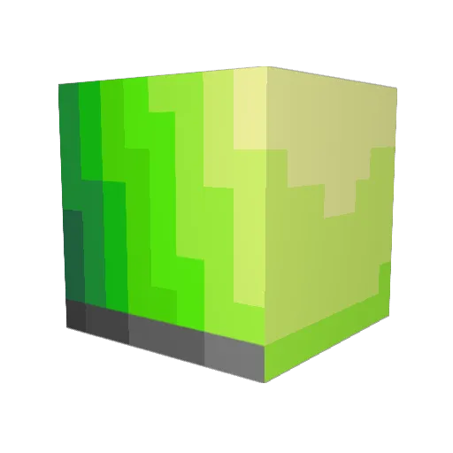 GranFatherClock Minecraft avatar head, 3D render