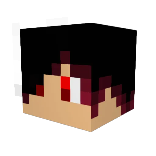 GrandLeonPlay Minecraft avatar head, 3D render
