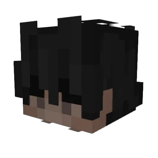 GrandMasterPablo Minecraft avatar head, 3D render