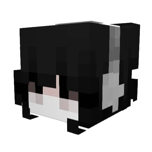 GrandmasterMoosh Minecraft avatar head, 3D render
