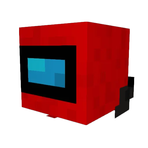 Grandpaw109 Minecraft avatar head, 3D render