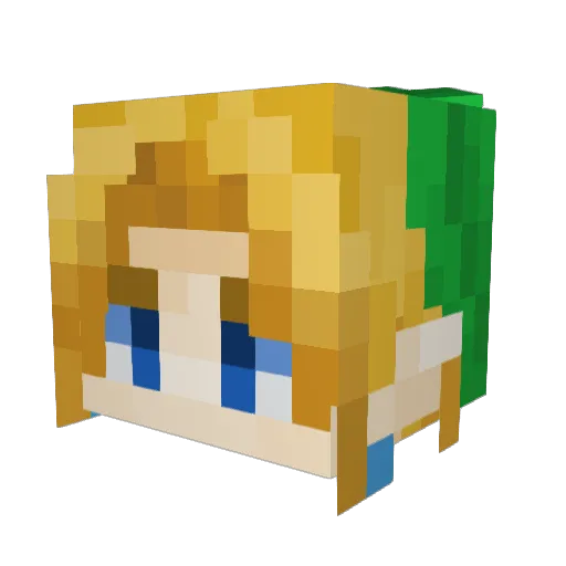 Minecraft-Avatar von Granight: Kopf als 3D-Render