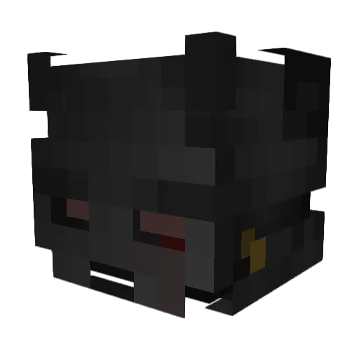 GranitikFeed Minecraft avatar head, 3D render