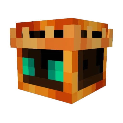 Granko9881 Minecraft avatar head, 3D render