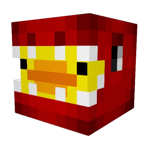 Granny_Nugs Minecraft avatar head, 3D render