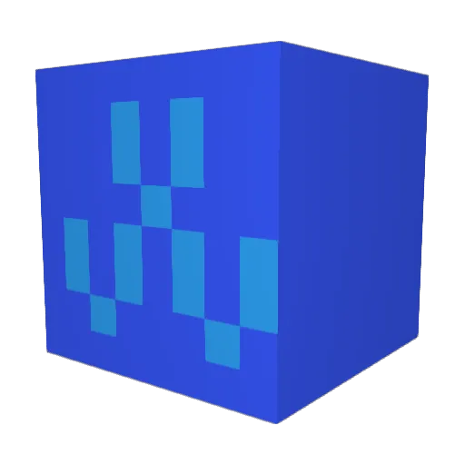 GrantCox Minecraft avatar head, 3D render