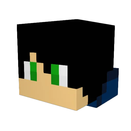 Grantman_97 Minecraft avatar head, 3D render