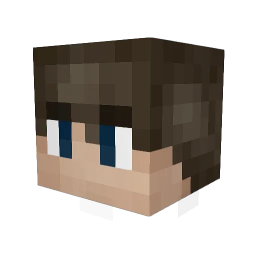 Granty1975 Minecraft avatar head, 3D render
