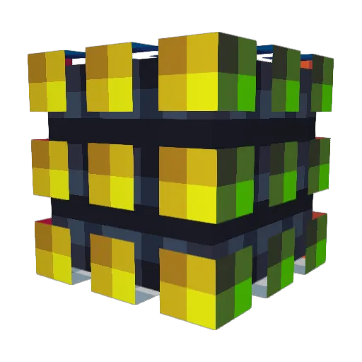 GraphicHarp3510 Minecraft avatar head, 3D render