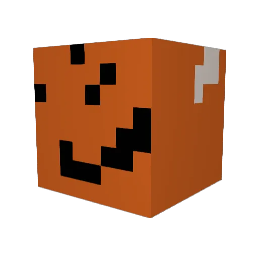 Graskip Minecraft avatar head, 3D render
