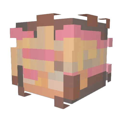 GrassBlock356 Minecraft avatar head, 3D render