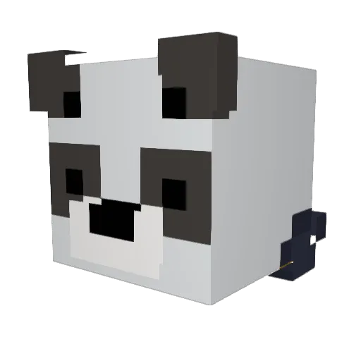 Grath_LEEN Minecraft avatar head, 3D render