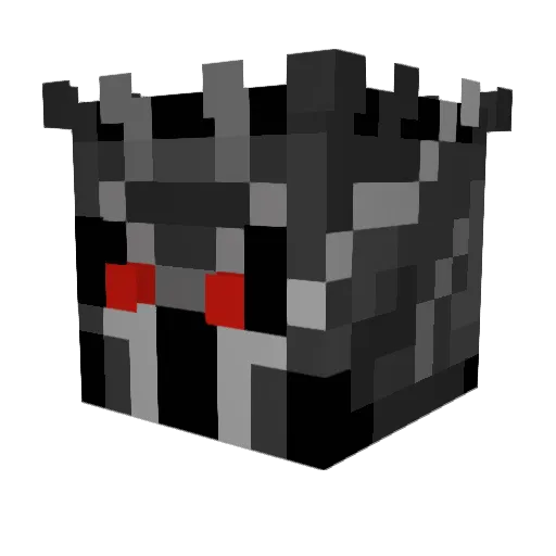Grav3Walker Minecraft avatar head, 3D render