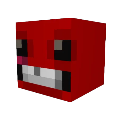 Gravejuice Minecraft avatar head, 3D render