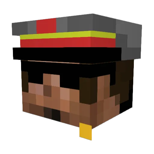 Gravellona_Toce Minecraft avatar head, 3D render