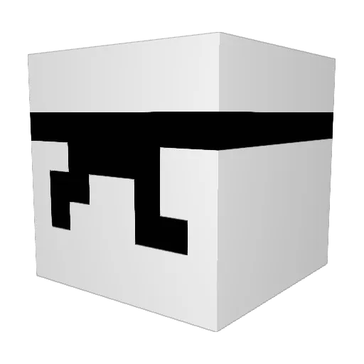 Graves6655 Minecraft avatar head, 3D render