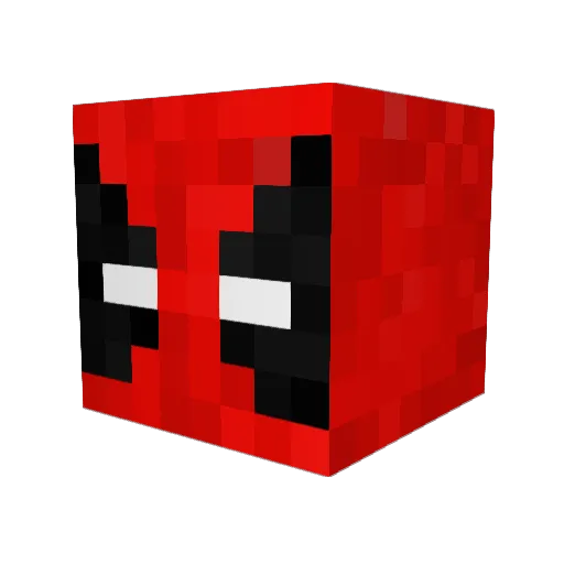 GraveyPool Minecraft avatar head, 3D render