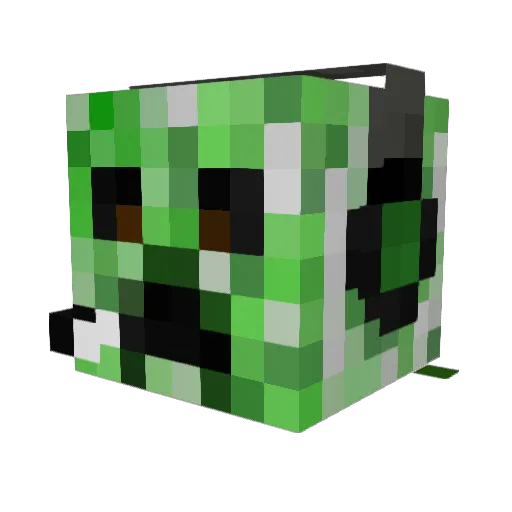 Gravis_Pl Minecraft avatar head, 3D render