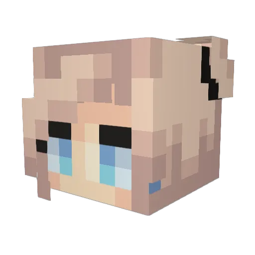 GravityFalls1202 Minecraft avatar head, 3D render
