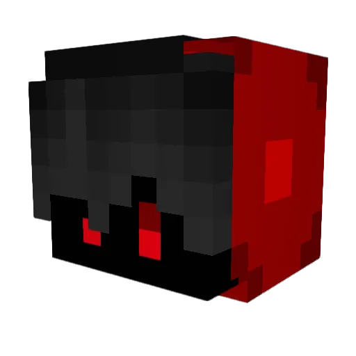 Gravity_VE Minecraft avatar head, 3D render