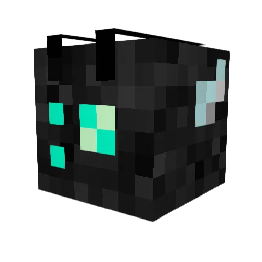 Gravlun Minecraft avatar head, 3D render