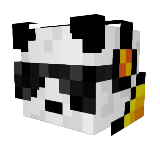 GrayishEmu981 Minecraft avatar head, 3D render