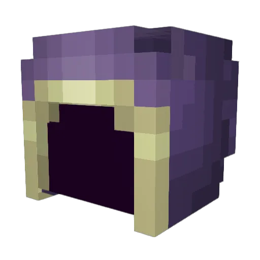GraysonR Minecraft avatar head, 3D render