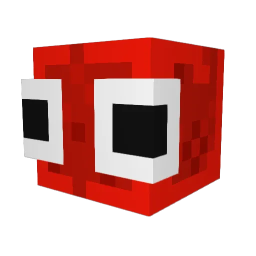 Graystoner Minecraft avatar head, 3D render