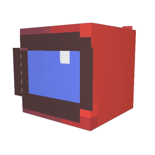Gre3k Minecraft avatar head, 3D render