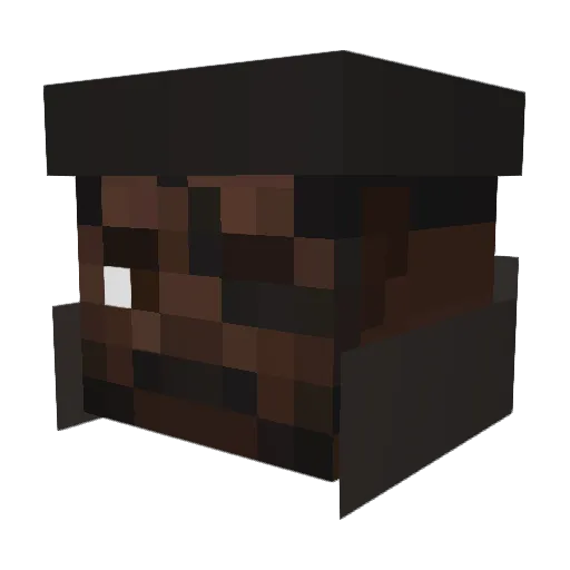 GreEnMirR0r Minecraft avatar head, 3D render