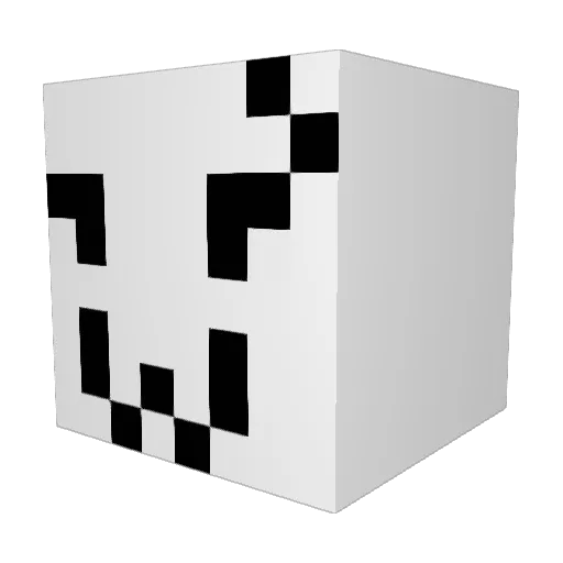 GreatAxe4027 Minecraft avatar head, 3D render