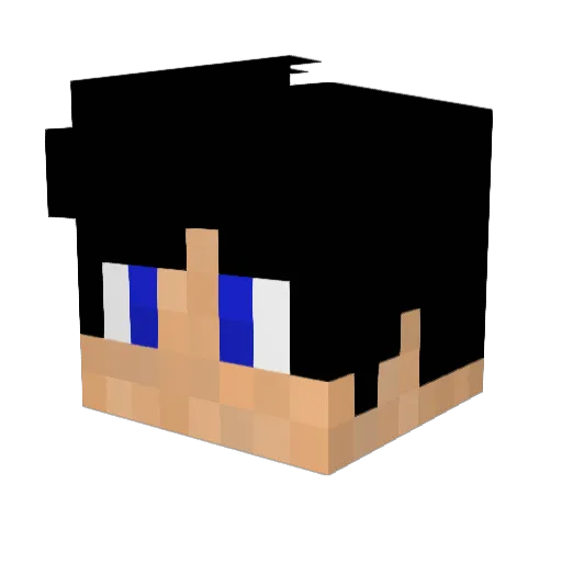 GreatKengie Minecraft avatar head, 3D render