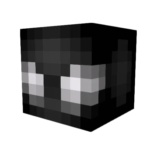 GreatName_ Minecraft avatar head, 3D render