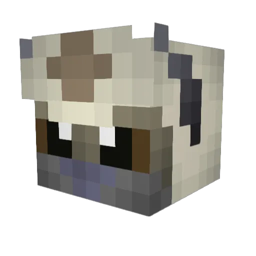 GreatSeaniboy Minecraft avatar head, 3D render