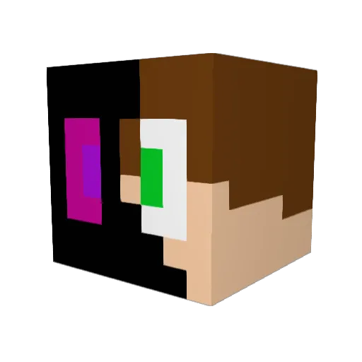 Great_Meadini Minecraft avatar head, 3D render