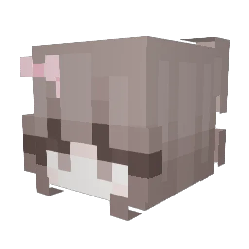 Great_Musician Minecraft avatar head, 3D render