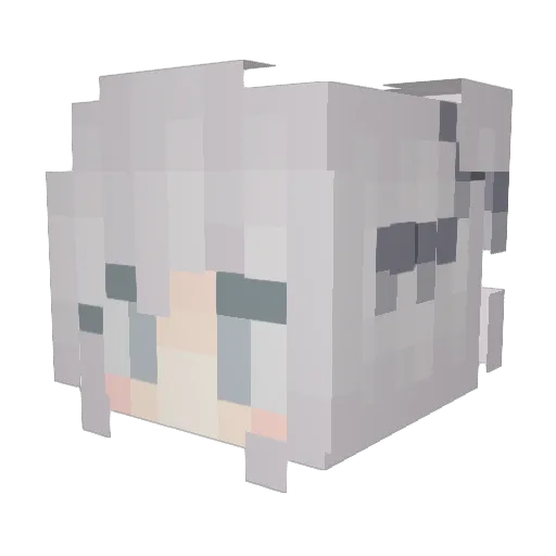 Great_heave Minecraft avatar head, 3D render
