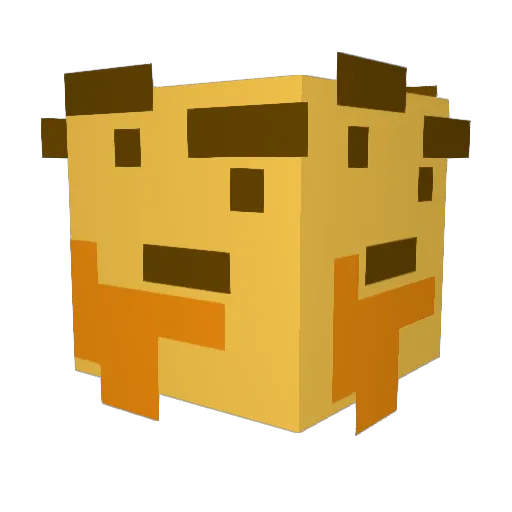 GreatestWeeaboo Minecraft avatar head, 3D render