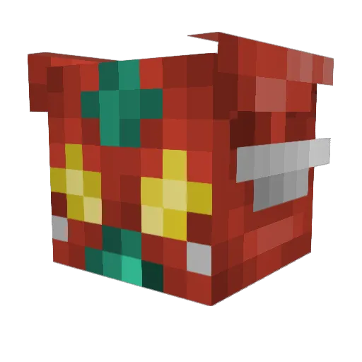 Greatgetter Minecraft avatar head, 3D render