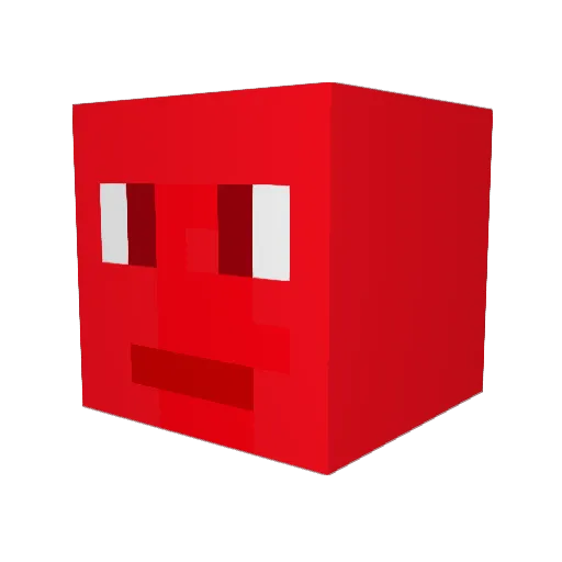 Greatwrath1711 Minecraft avatar head, 3D render