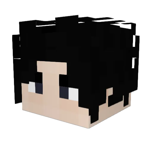 Grechka2008 Minecraft avatar head, 3D render