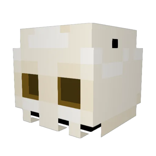 GreedyBurritos Minecraft avatar head, 3D render