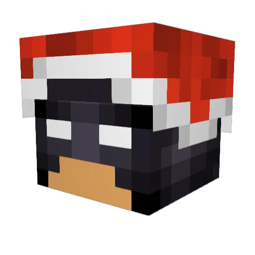 GreekGoose Minecraft avatar head, 3D render
