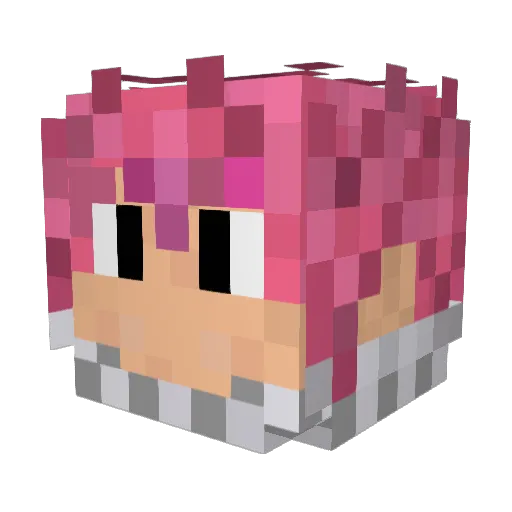 Greekboy09 Minecraft avatar head, 3D render