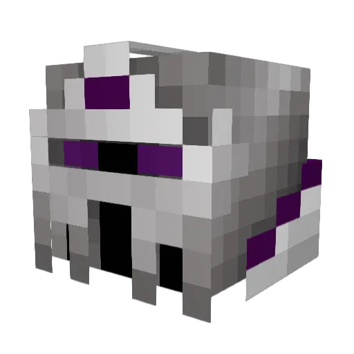 GreenAce Minecraft avatar head, 3D render