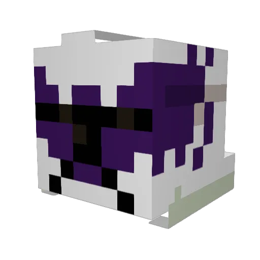 GreenBlaster4K Minecraft avatar head, 3D render