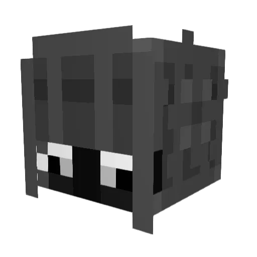 GreenGoobers Minecraft avatar head, 3D render