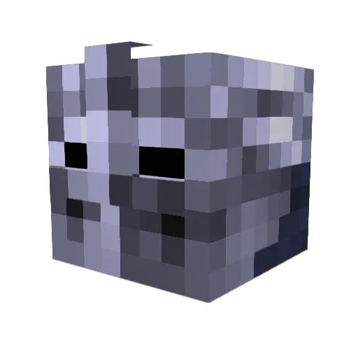 GreenJam_ Minecraft avatar head, 3D render