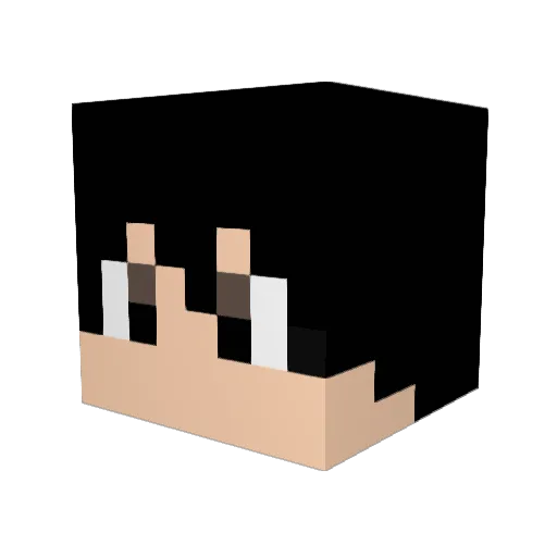 GreenKnight2002 Minecraft avatar head, 3D render