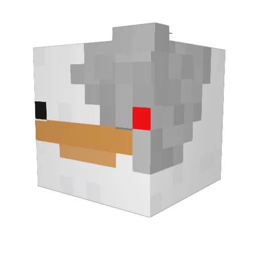 GreenNinja007 Minecraft avatar head, 3D render